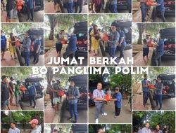 BRI BO Panglima Polim Salurkan Sembako untuk Warga Lewat Jum’at Berkah