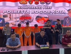 Berpura-pura Jadi Turis, 4 Orang Ditangkap Polresta Bogor Kota atas Kasus Penipuan