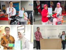Gabungan BRI BO Ampera dan 5 Kantor Cabang Lainnya Gelar Panen Hadiah Simpedes