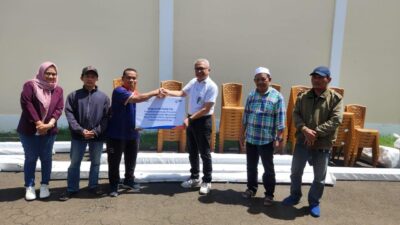 Kolaborasi BRI BO Pajajaran dengan Masyarakat Cilember: Tenda Lengkap dan Kursi Plastik Dukung Kegiatan Komunal