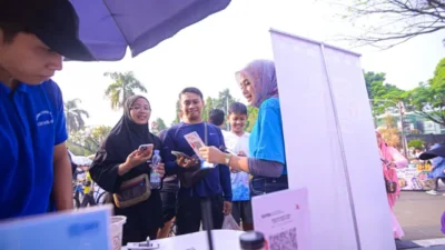 ​Meriah Jilid Maksimal, BRI BO Cibinong Hadirkan Fun Run dan Zumba di CFD Kabupaten Bogor