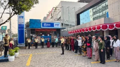 Unjuk Solidaritas, Insan BRILiaN BRI BO Ampera Ikuti Upacara Bendera Hari Kemerdekaan RI