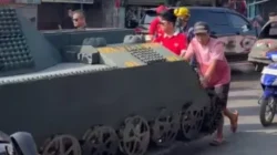 Sabet Juara 1 Karnaval HUT RI ke-81, Replika Tank Baja Jadi Prima Dona Desa Leuwinutug