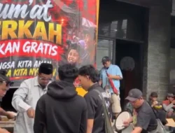 Jumat Berkah Yayasan CAS di Bogor Barat, Ratusan Makanan Gratis Dibagikan ke Warga